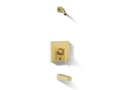 Rite-Temp® bath and shower trim kit with push-button diverter, without showerhead^Kohler New