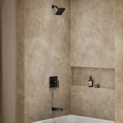 Rite-Temp® bath and shower trim kit with push-button diverter, without showerhead^Kohler New