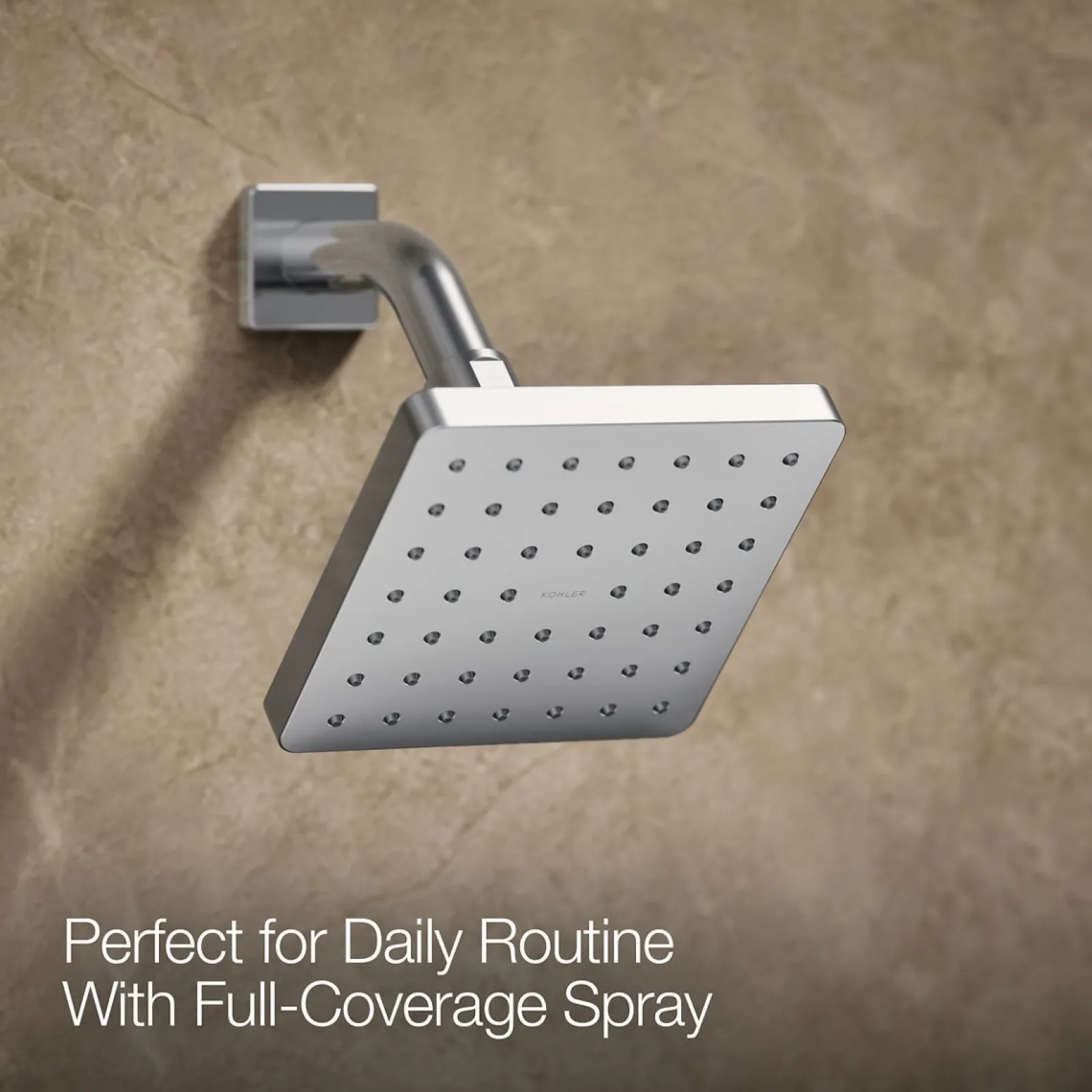 Rite-Temp® bath and shower trim kit with push-button diverter, 2.5 gpm^Kohler Hot