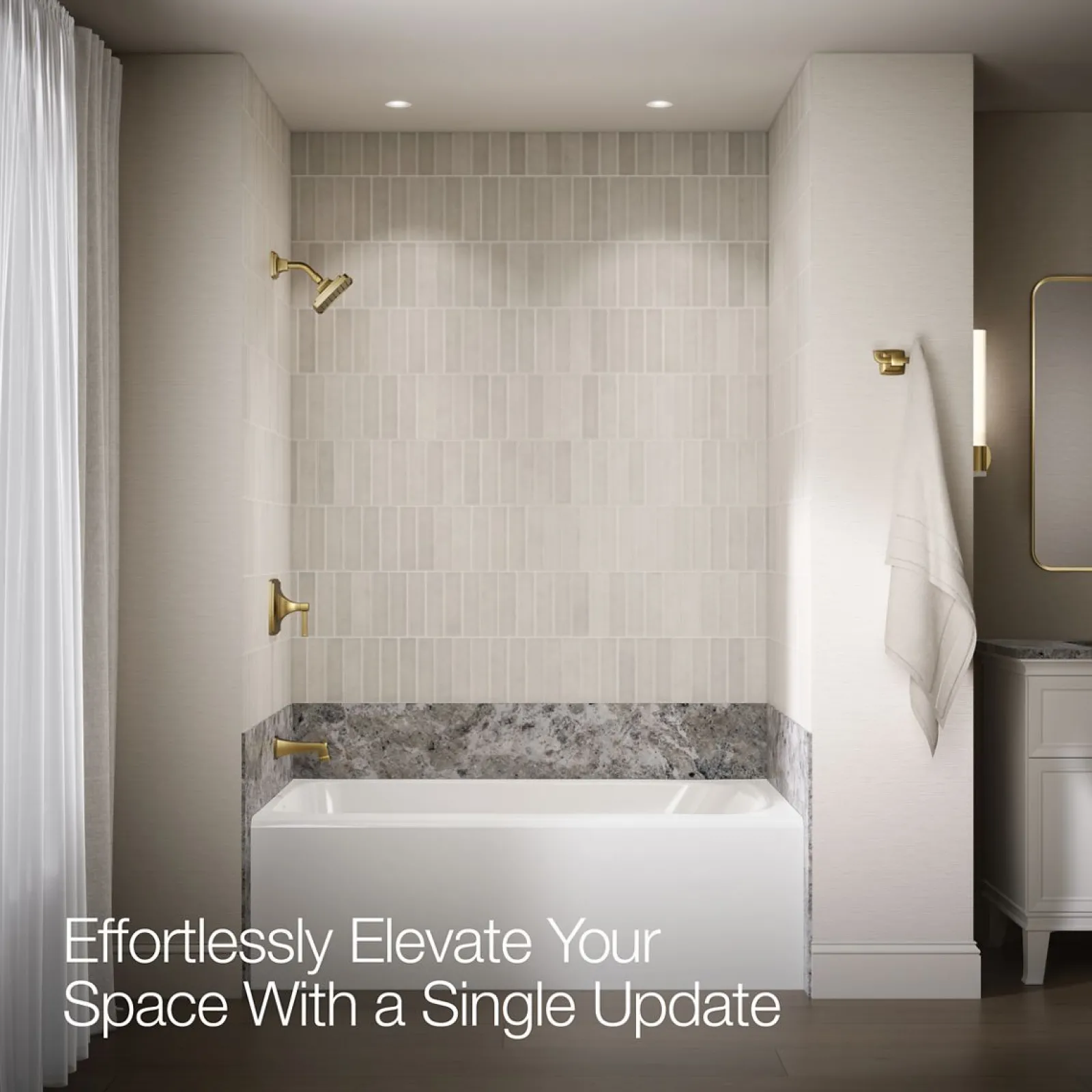 Rite-Temp® bath and shower trim kit, 1.75 gpm^Kohler New