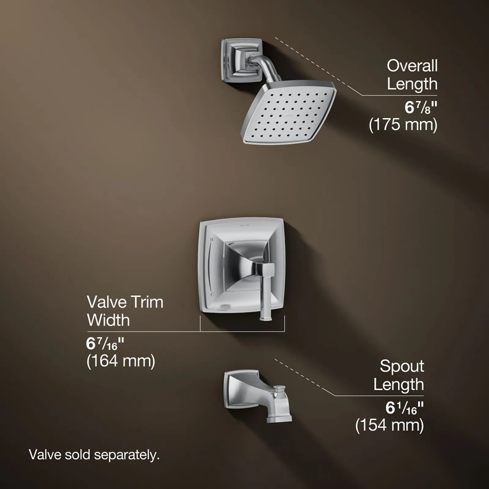 Rite-Temp® bath and shower trim kit, 1.75 gpm^Kohler New