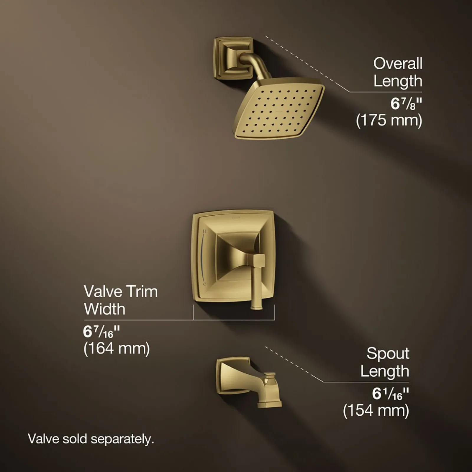 Rite-Temp® bath and shower trim kit, 1.75 gpm^Kohler New