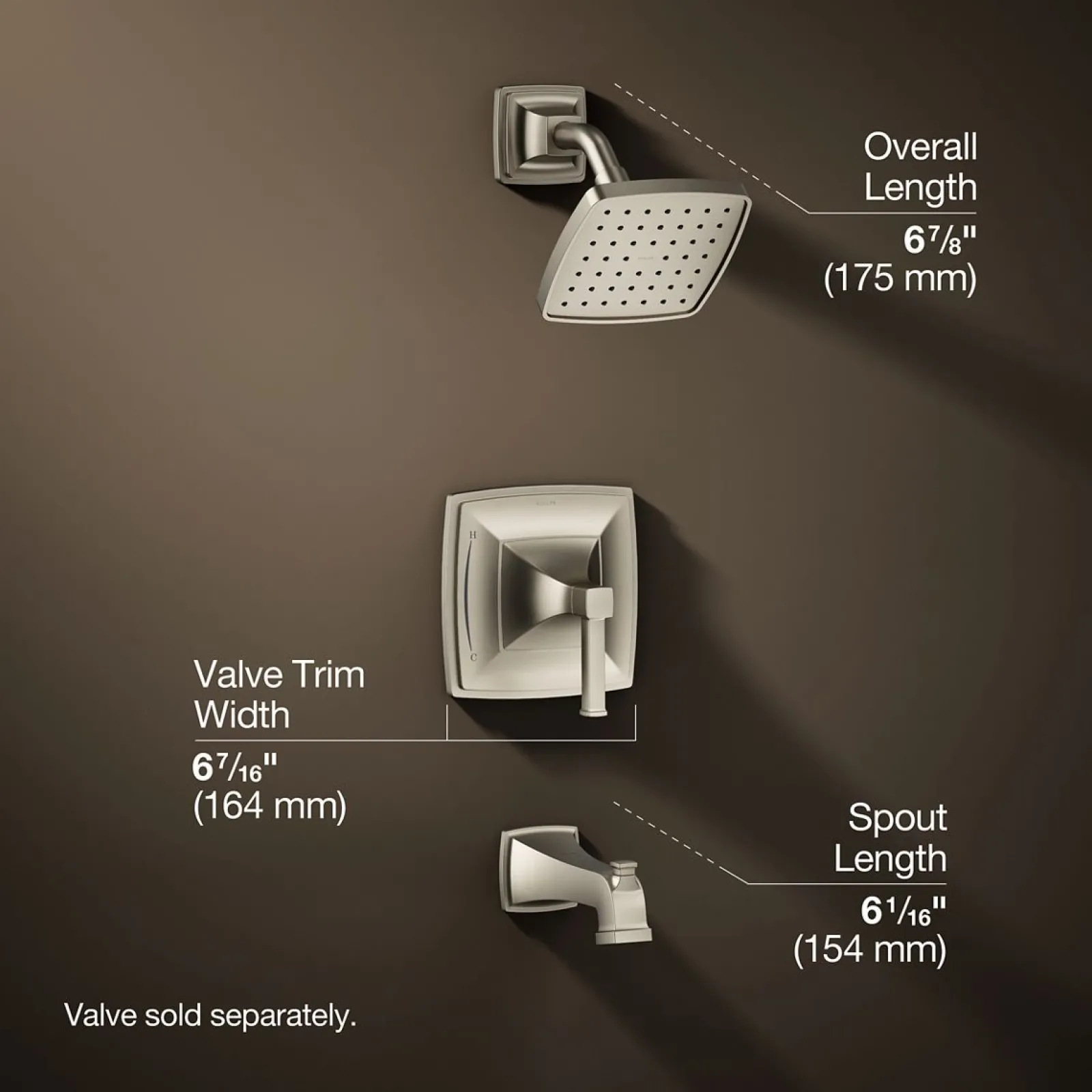 Rite-Temp® bath and shower trim kit, 1.75 gpm^Kohler New