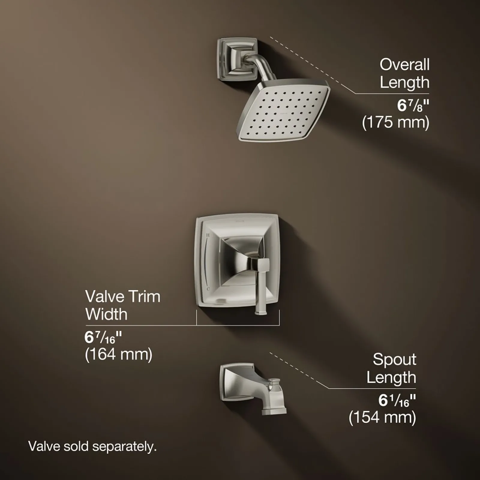 Rite-Temp® bath and shower trim kit, 1.75 gpm^Kohler New