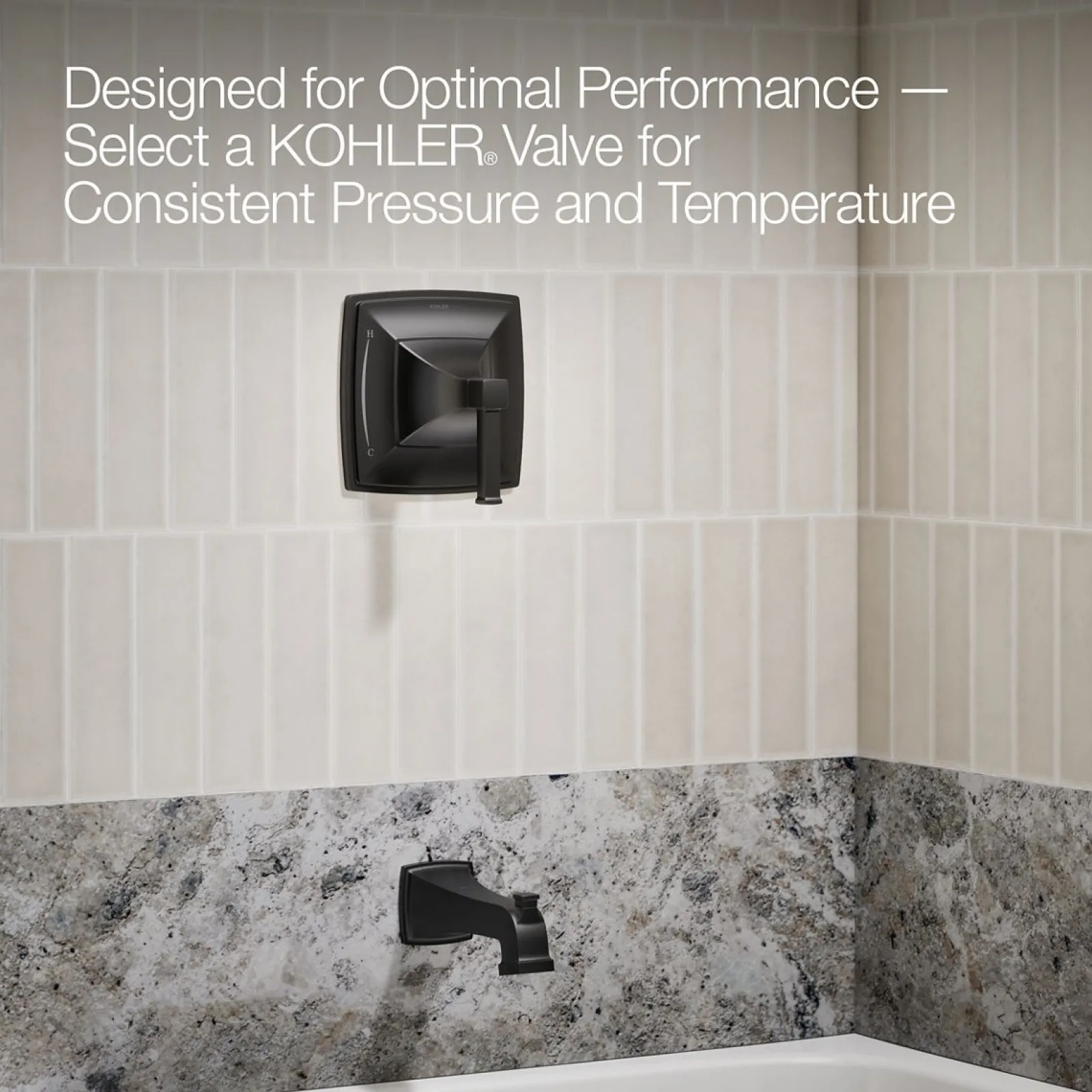 Rite-Temp® bath and shower trim kit, 1.75 gpm^Kohler New