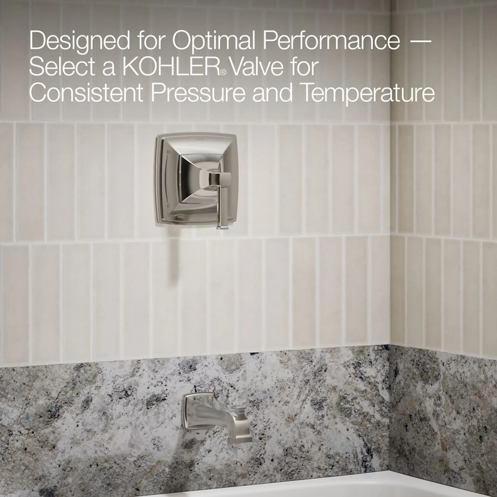Rite-Temp® bath and shower trim kit, 1.75 gpm^Kohler New