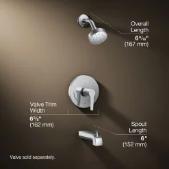 Rite-Temp® bath and shower trim kit, 2.5 gpm^Kohler Outlet