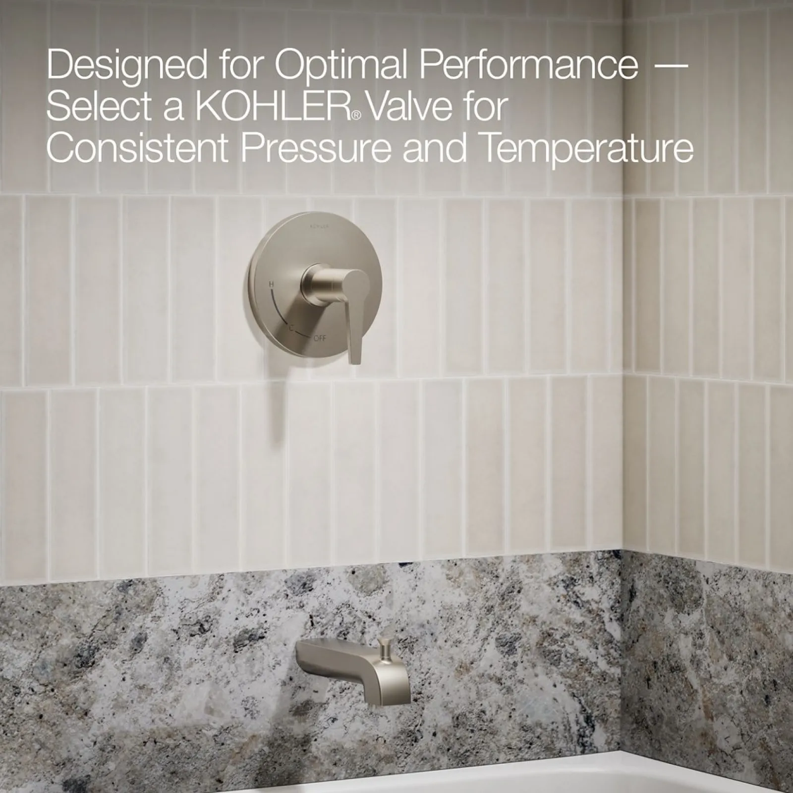 Rite-Temp® bath and shower trim kit, 2.5 gpm^Kohler Outlet