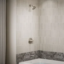 Rite-Temp® bath and shower trim kit with push-button diverter, without showerhead^Kohler New