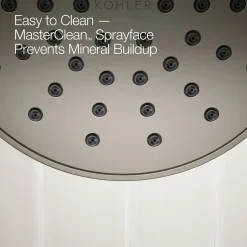 Rite-Temp® bath and shower trim kit with push-button diverter, 1.5 gpm^Kohler Hot