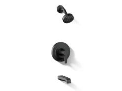 Rite-Temp® bath and shower trim kit with push-button diverter and lever handle, 2.5 gpm^Kohler Best