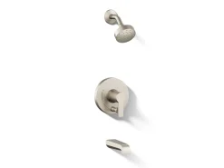Rite-Temp® bath and shower trim kit with push-button diverter and lever handle, 2.5 gpm^Kohler Best