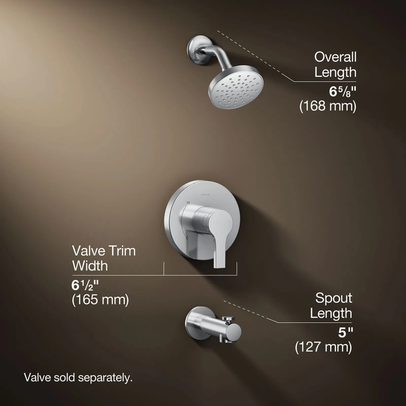 Rite-Temp® bath and shower trim kit, 1.5 gpm^Kohler Sale