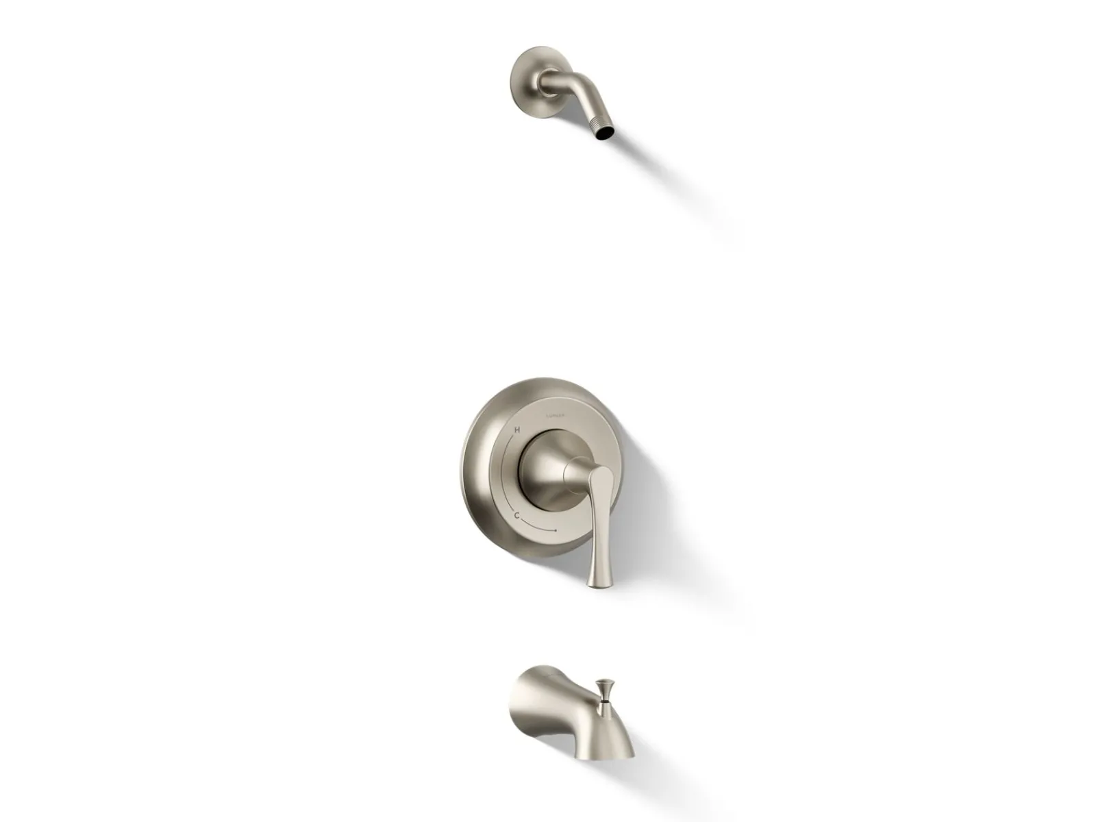 Rite-Temp® bath and shower trim kit, without showerhead^Kohler Hot