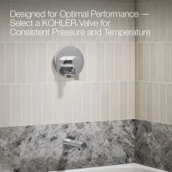 Rite-Temp® bath and shower trim kit with push-button diverter, 1.75 gpm^Kohler Online