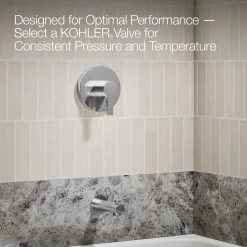 Rite-Temp® bath and shower trim kit, without showerhead^Kohler