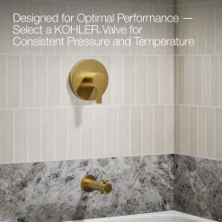Rite-Temp® bath and shower trim kit, without showerhead^Kohler