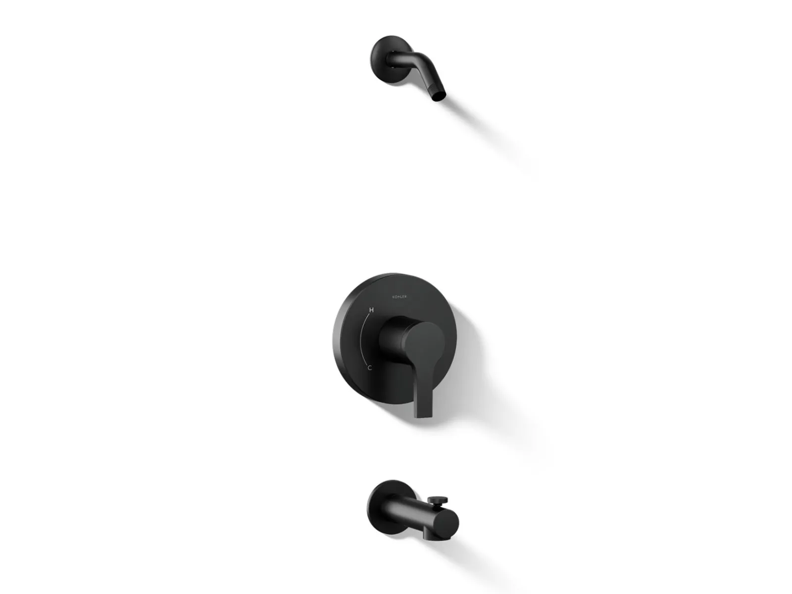 Rite-Temp® bath and shower trim kit, without showerhead^Kohler
