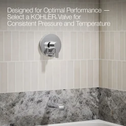 Rite-Temp® bath and shower trim kit with push-button diverter, 1.75 gpm^Kohler Discount