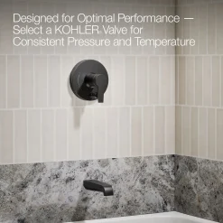 Rite-Temp® bath and shower trim kit with push-button diverter, 1.75 gpm^Kohler Discount