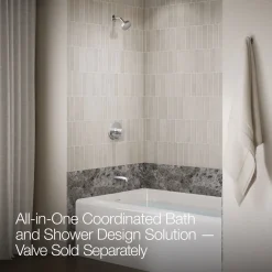 Rite-Temp® bath and shower trim kit with push-button diverter, 1.75 gpm^Kohler Discount