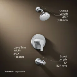 Rite-Temp® bath and shower trim kit, 1.75 gpm^Kohler New