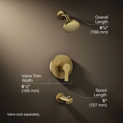 Rite-Temp® bath and shower trim kit, 1.75 gpm^Kohler New