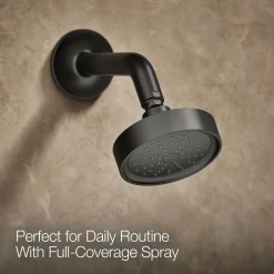 Rite-Temp® bath and shower trim kit with push-button diverter and cross handle, 1.75 gpm^Kohler Outlet