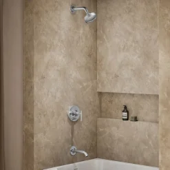 Rite-Temp® bath and shower trim kit with push-button diverter and lever handle, 1.75 gpm^Kohler Best
