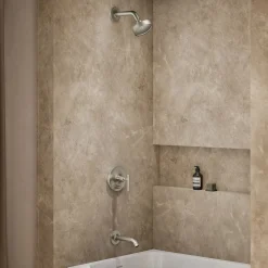 Rite-Temp® bath and shower trim kit with push-button diverter and lever handle, 1.75 gpm^Kohler Best