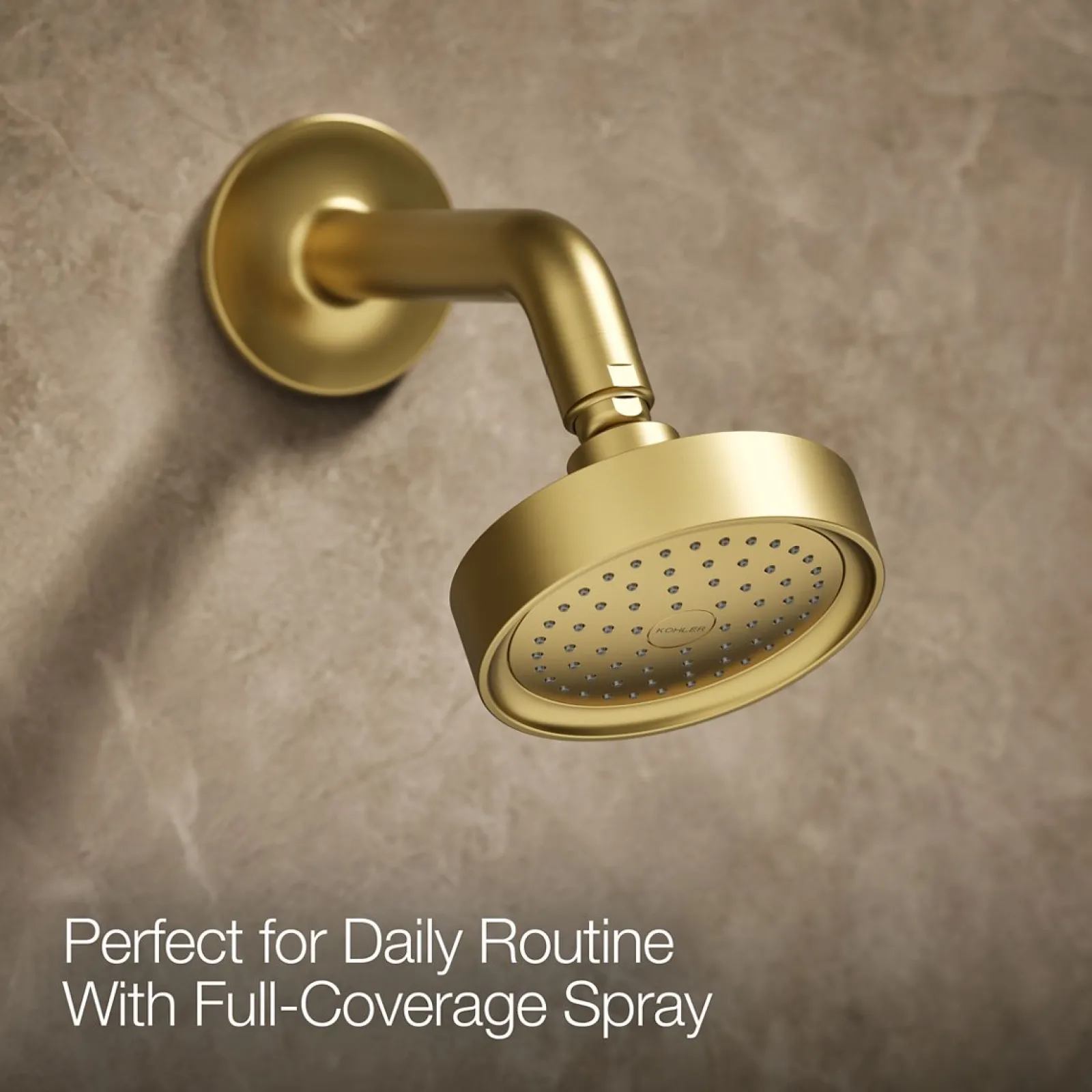 Rite-Temp® bath and shower trim kit with push-button diverter and cross handle, 2.5 gpm^Kohler Best