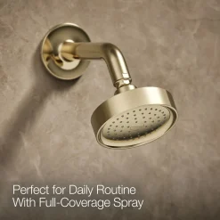 Rite-Temp® bath and shower trim kit with push-button diverter and cross handle, 2.5 gpm^Kohler Best