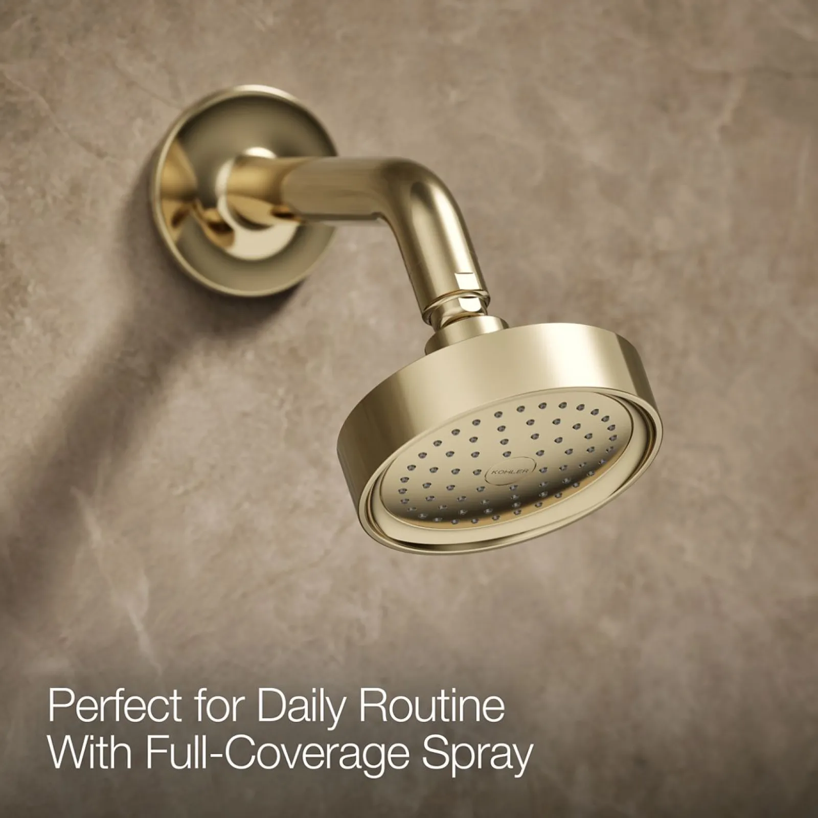 Rite-Temp® bath and shower trim kit with push-button diverter and cross handle, 2.5 gpm^Kohler Best