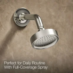 Rite-Temp® bath and shower trim kit with push-button diverter and cross handle, 2.5 gpm^Kohler Best