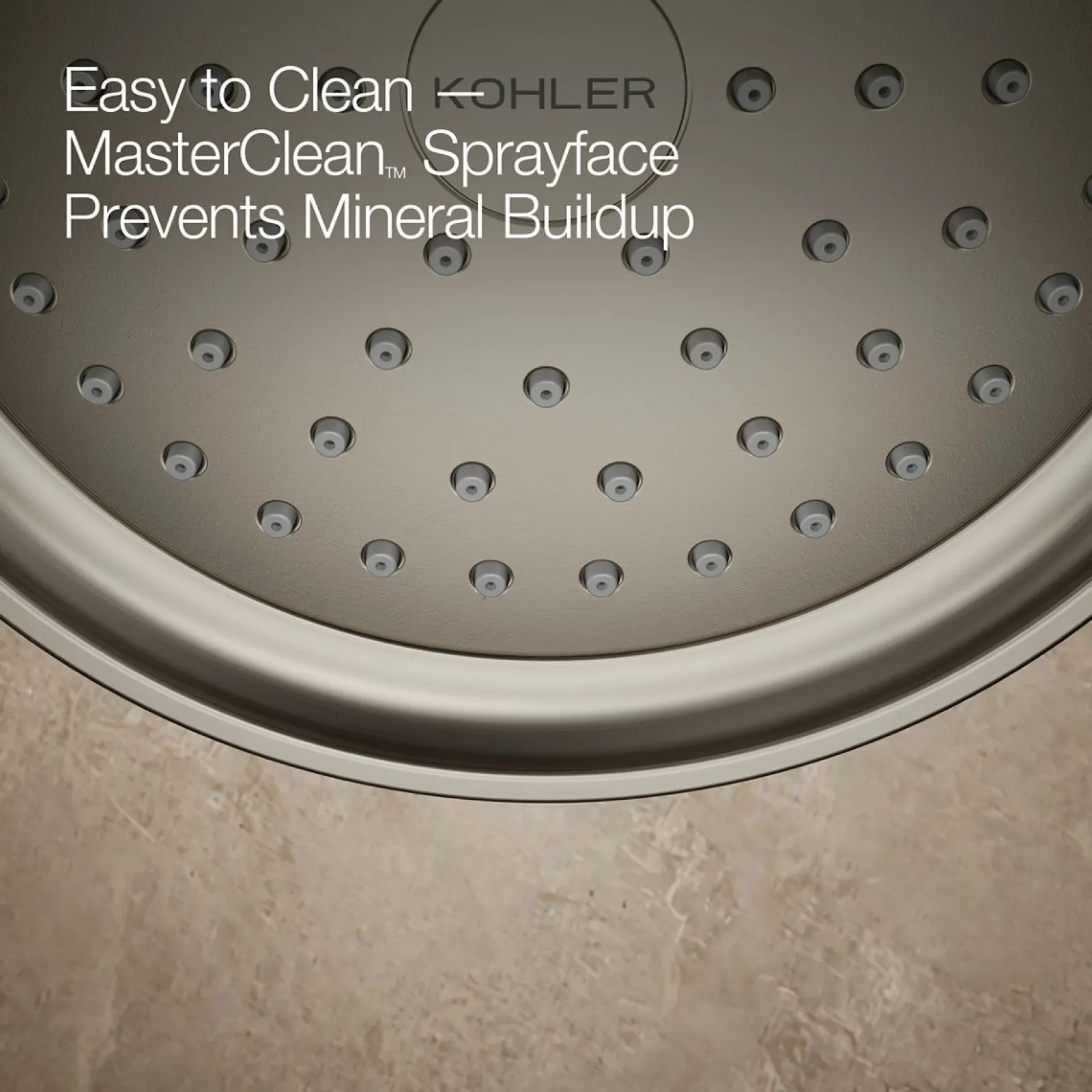 Rite-Temp® bath and shower trim kit with push-button diverter and cross handle, 2.5 gpm^Kohler Best