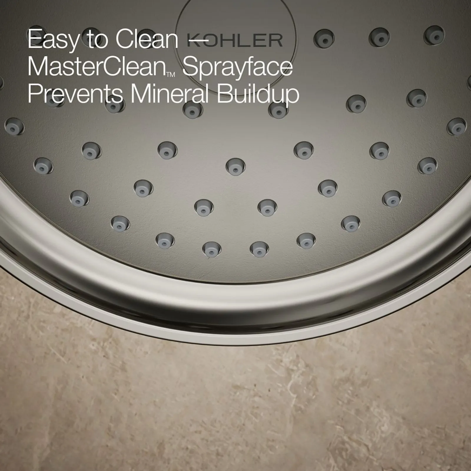 Rite-Temp® bath and shower trim kit with push-button diverter and cross handle, 2.5 gpm^Kohler Best