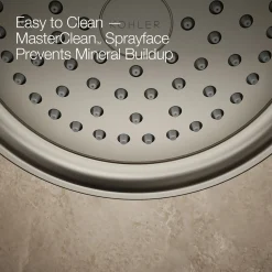 Rite-Temp® bath and shower trim kit with push-button diverter and lever handle, 2.5 gpm^Kohler Best