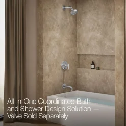 Rite-Temp® bath and shower trim kit with push-button diverter and lever handle, 2.5 gpm^Kohler Best