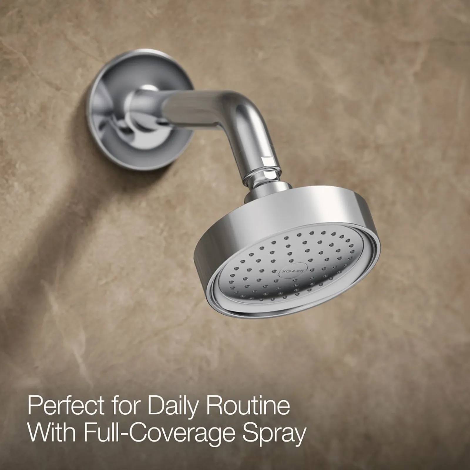 Rite-Temp® bath and shower trim kit with push-button diverter and lever handle, 2.5 gpm^Kohler Best