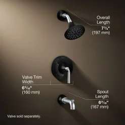 Rite-Temp® bath and shower trim kit, 1.75 gpm^Kohler