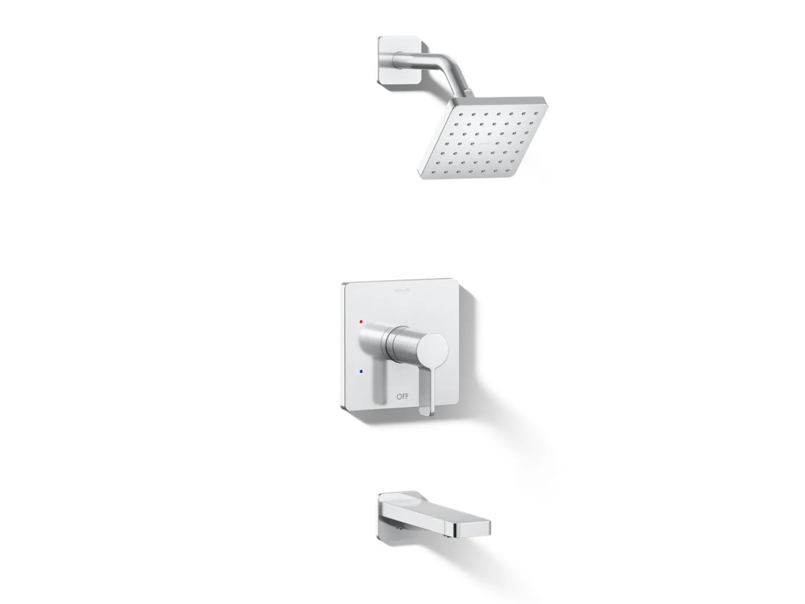 Rite-Temp® bath and shower trim kit, 1.75 gpm^Kohler Hot