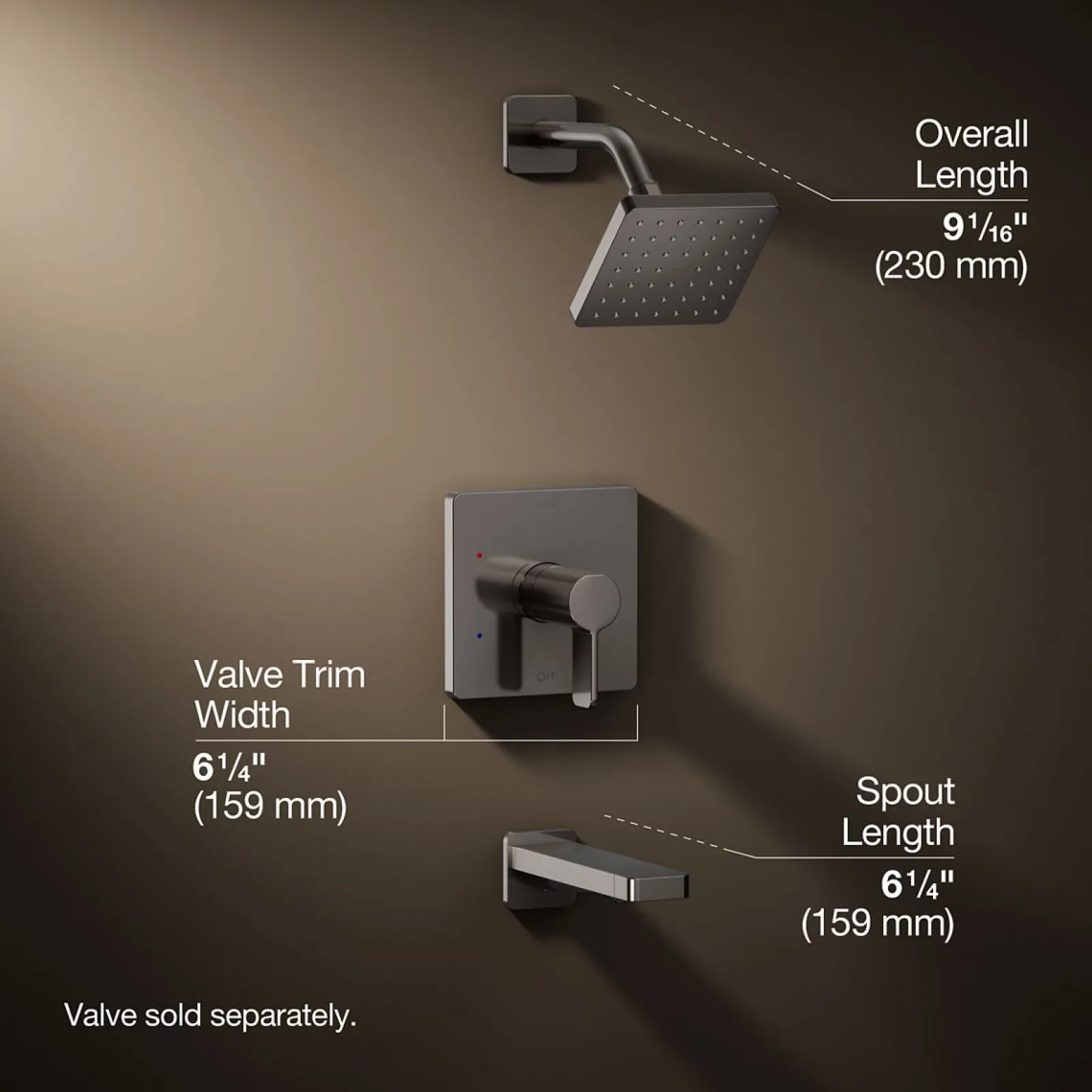 Rite-Temp® bath and shower trim kit, 1.75 gpm^Kohler Hot