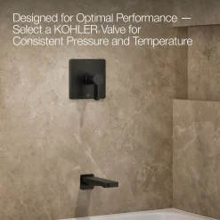 Rite-Temp® bath and shower trim kit, 1.75 gpm^Kohler Hot