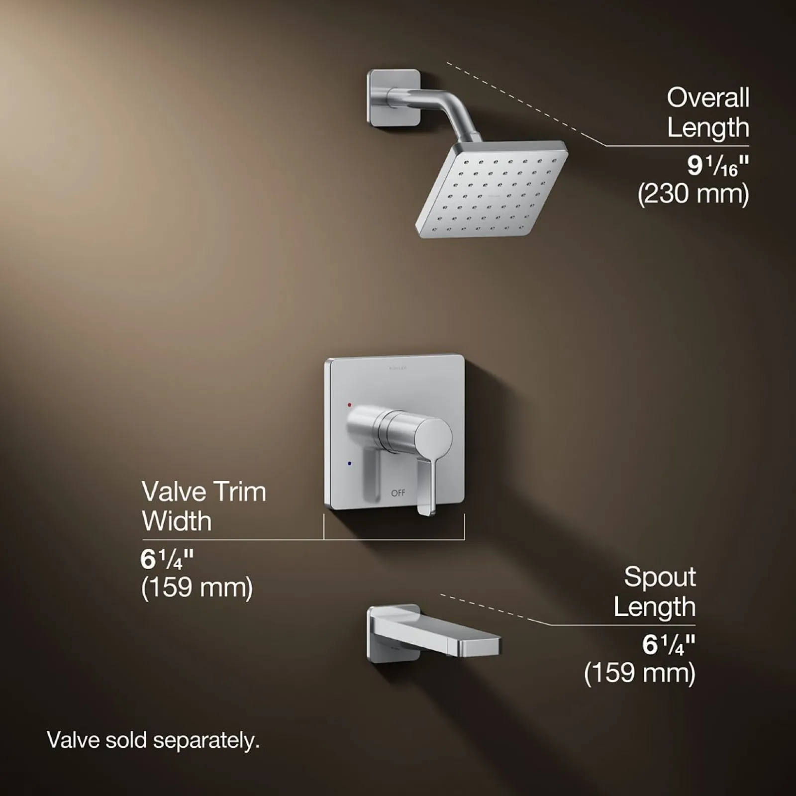 Rite-Temp® bath and shower trim kit, 2.5 gpm^Kohler Online