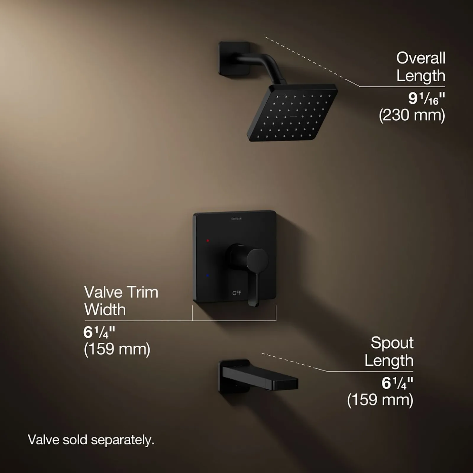 Rite-Temp® bath and shower trim kit, 2.5 gpm^Kohler Online
