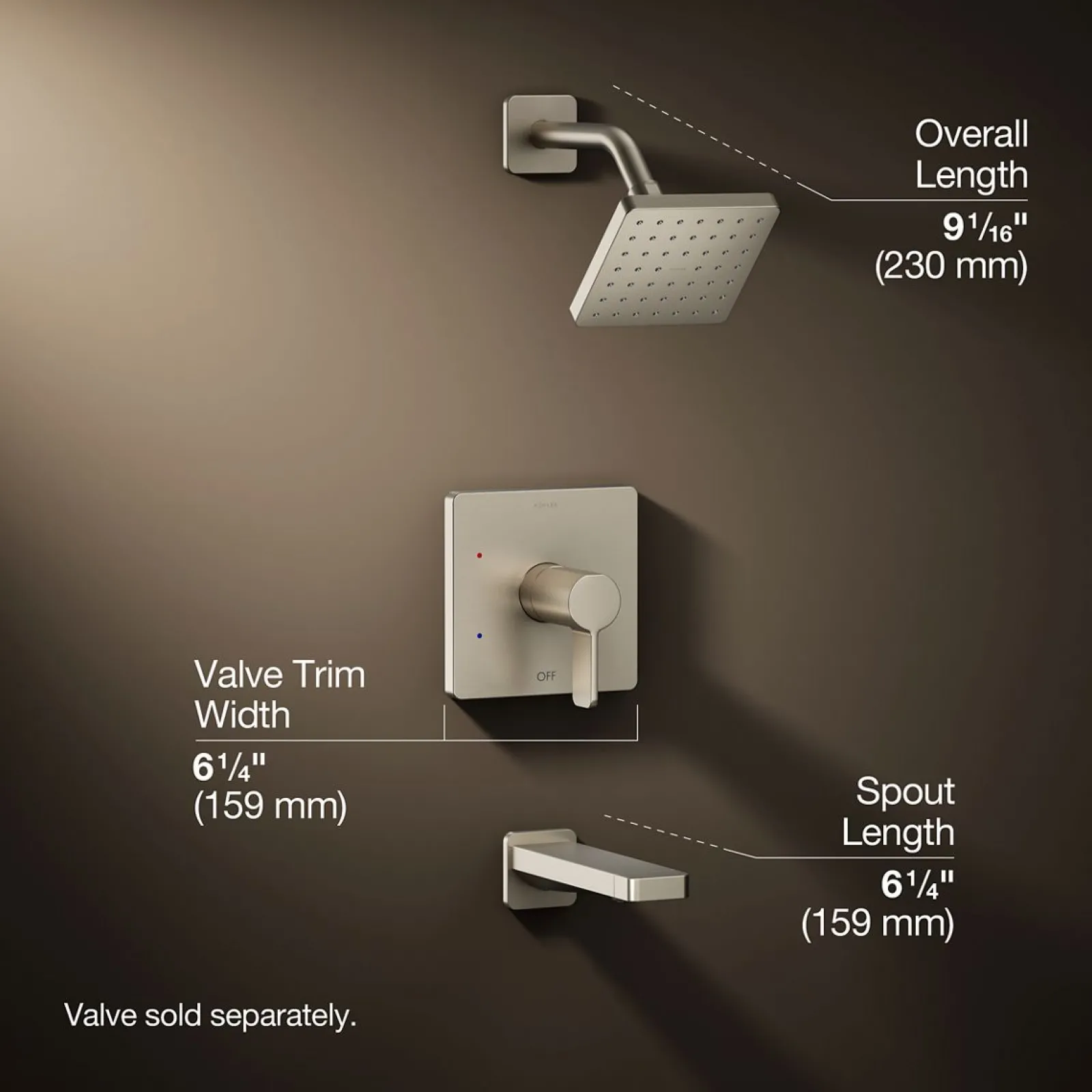 Rite-Temp® bath and shower trim kit, 2.5 gpm^Kohler Online