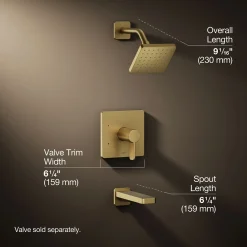 Rite-Temp® bath and shower trim kit, 2.5 gpm^Kohler Online