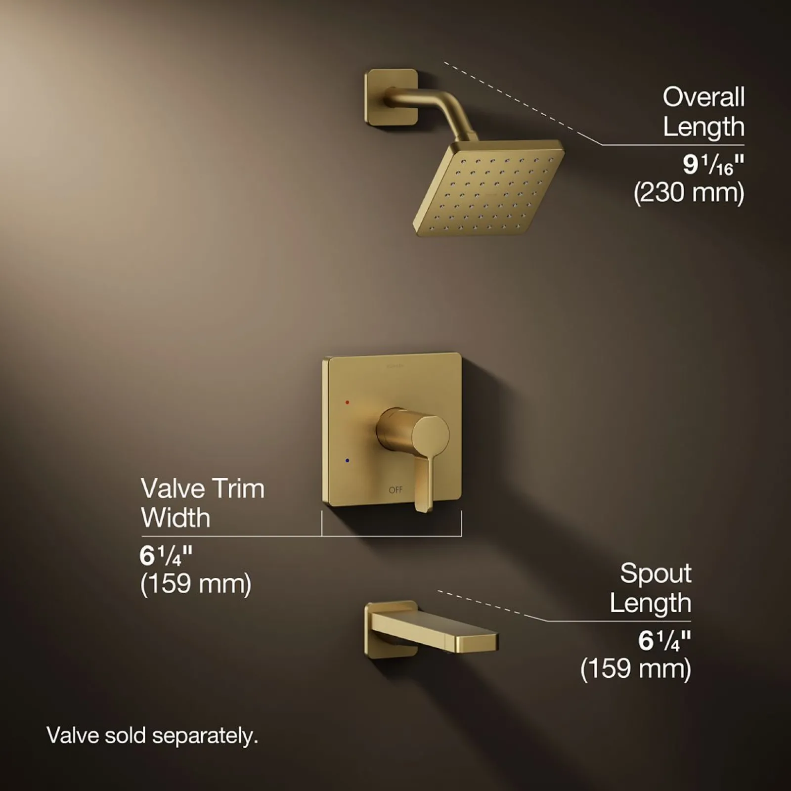 Rite-Temp® bath and shower trim kit, 2.5 gpm^Kohler Online