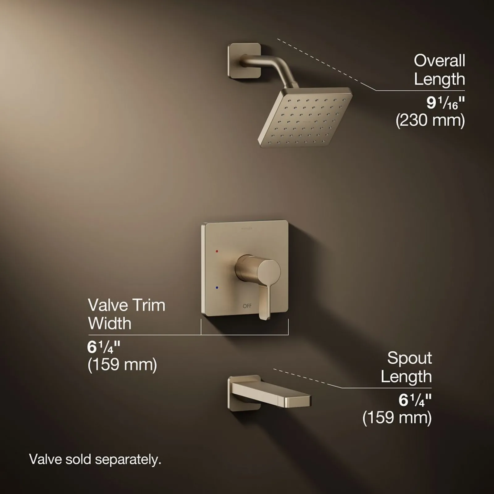 Rite-Temp® bath and shower trim kit, 2.5 gpm^Kohler Online