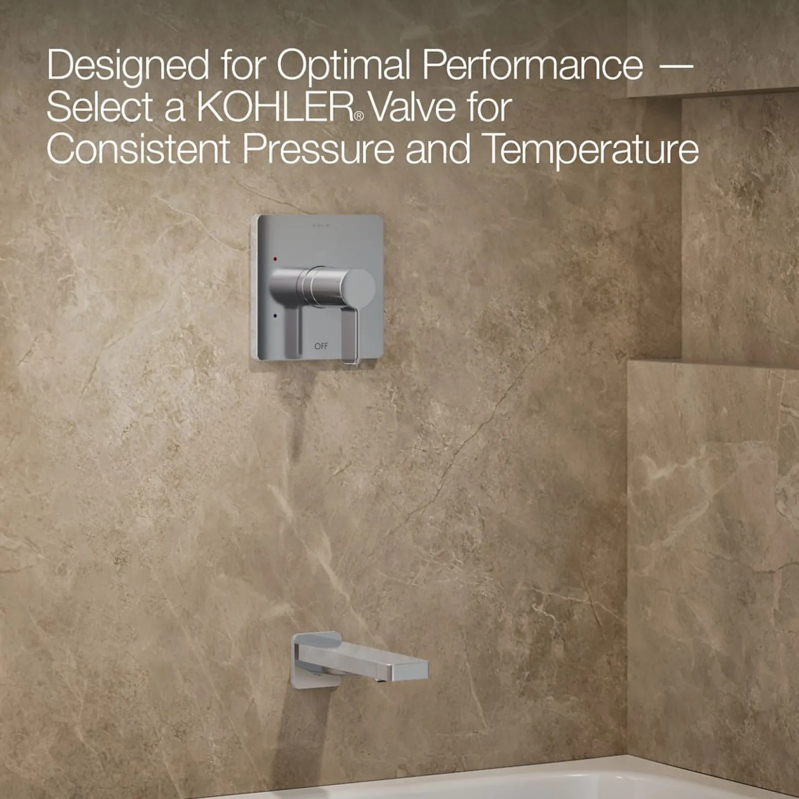 Rite-Temp® bath and shower trim kit, 2.5 gpm^Kohler Online